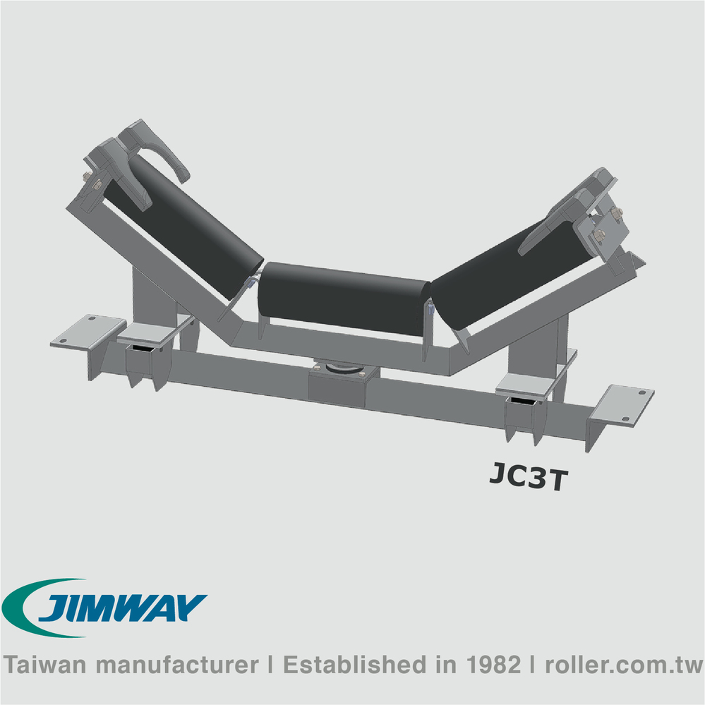 reversible self-training carrying idler