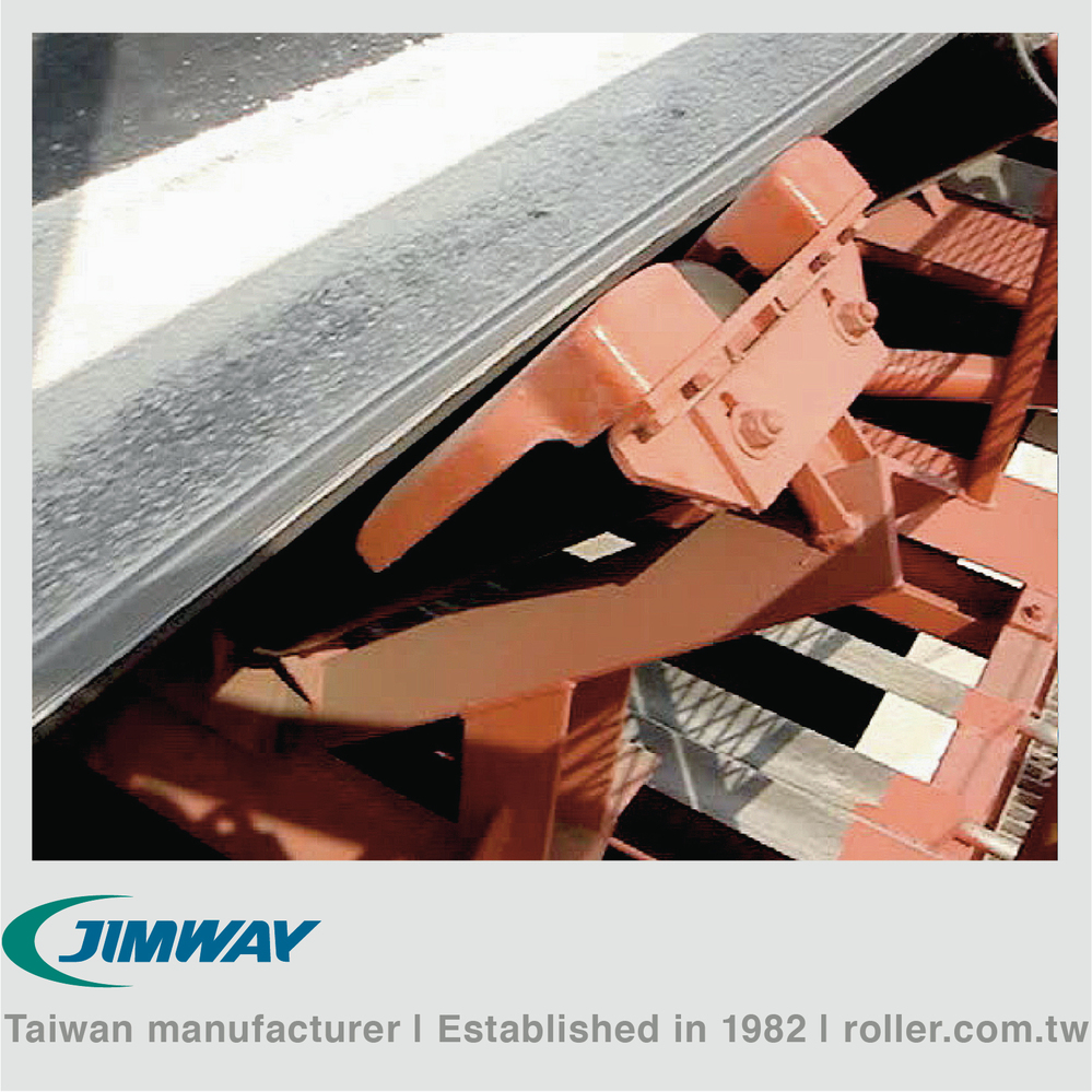 Correct belt misalignment
